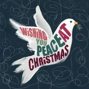 Peace at Christmas Dove Pack of 10