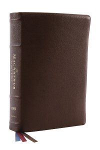 LSB MacArthur Study Bible 2nd Edition: Unleashing God's Truth One Verse at a Time (Brown Premium Goatskin Leather, Comfort Print)