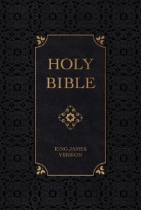 KJV Holy Bible Giant Print Obsidian