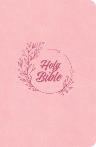 KJV Compact Bible, Value Edition, Soft Pink Leathertouch