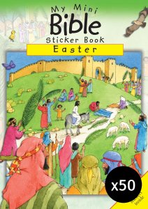 50 x My Mini Bible Sticker Book: Easter