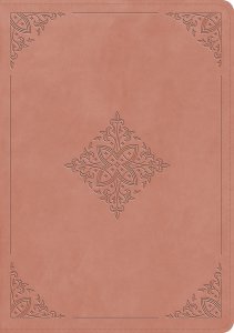 ESV Study Bible (TruTone, Blush Rose, Fleur-de-lis Design)