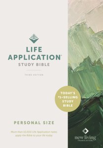 NLT Life Application Study Bible, Third Edition, Personal Size (Hardcover, Red Letter)