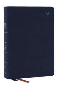 NET Bible, Full Notes Edition (NET, Blue Leathersoft, Comfort Print, Thumb Indexed)