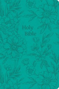 NASB Large Print Thinline Bible, Value Edition, Teal