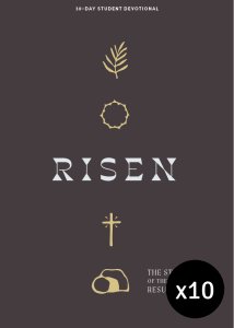 Risen - Teen Devotional - Pack of 10