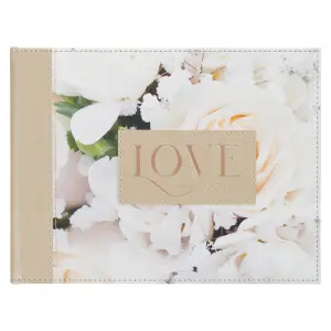 Guest Book Love Floral 1 Cor. 13:4