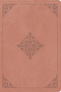 ESV Study Bible, Personal Size (TruTone, Blush Rose, Fleur-de-lis Design)