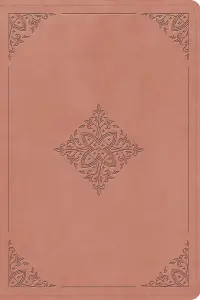 ESV Study Bible, Personal Size (TruTone, Blush Rose, Fleur-de-lis Design)