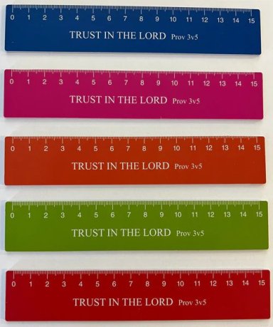 Scripture Ruler 15cm - Single