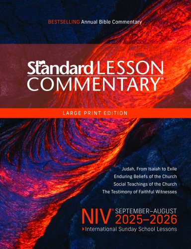 NIV® Standard Lesson Commentary® Large Print Edition 2025-2026