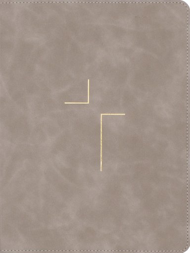 The Jesus Bible, NIV Edition, Leathersoft, Stone, Comfort Print