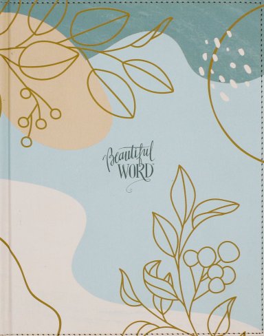 NIV, Beautiful Word Coloring Bible, Large Print, Leathersoft over Board, Teal