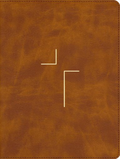 The Jesus Bible, ESV Edition, Leathersoft, Tan