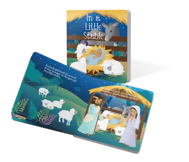 Pack of 6 In a Little Stable Board Books