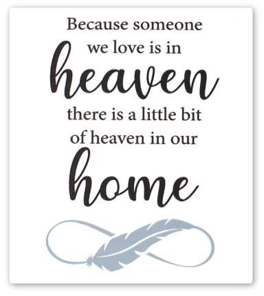 Heaven Ceramic Plaque