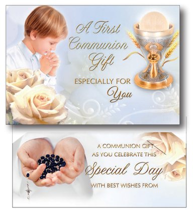 Boy's Communion Money Wallet