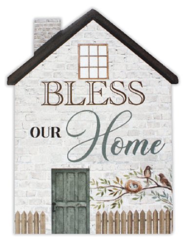 Bless Our Home House Plaque