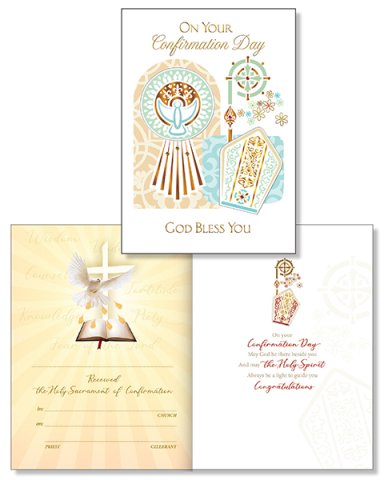 Confirmation Handcrafted Symbolic Keepsake