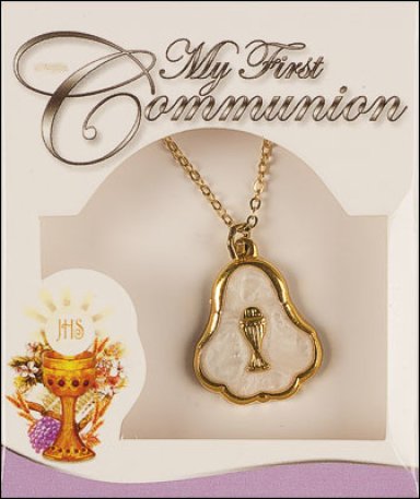 Chalice Medal Communion Necklet