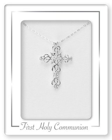 Cross Communion Silver Necklet