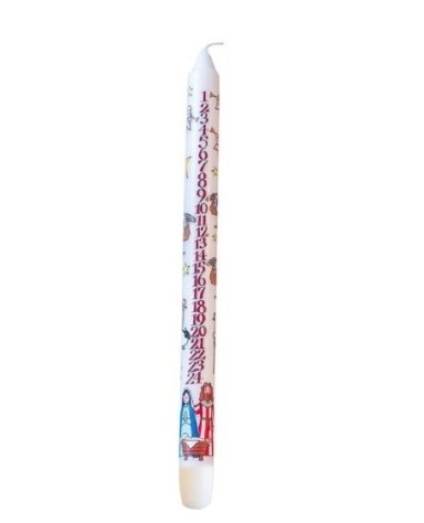 29.5cm Advent Candle: Nativity - Single