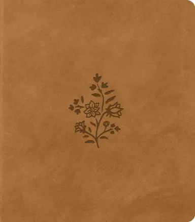 ESV Journaling Study Bible (TruTone over Board, Nubuck Caramel)