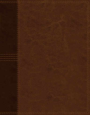 NASB, Journal the Word Reference Bible, Leathersoft over Board, Brown, Red Letter, 1995 Text, Comfort Print