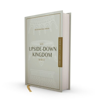 NIV, Upside-Down Kingdom Bible, Hardcover, Gray, Comfort Print