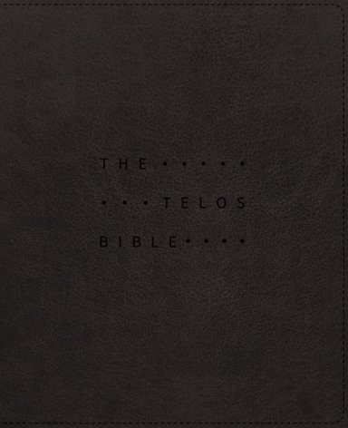 NIV, The Telos Bible, Leathersoft, Charcoal, Comfort Print