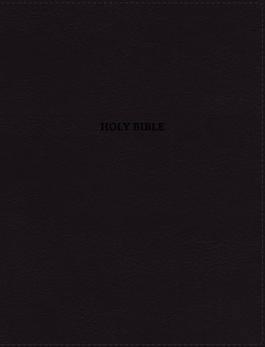 NRSVue, Holy Bible with Apocrypha, Journal Edition, Leathersoft, Black, Comfort Print