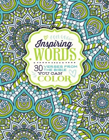 Inspiring Words Colouring Book