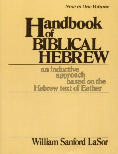 Handbook of Biblical Hebrew: An Inductive Approach Based on the Hebrew Text of Esther