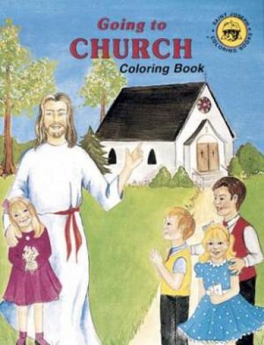 Going To Church Coloring Book