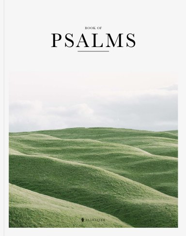 NLT Alabaster Book of Psalms, White, Paperback