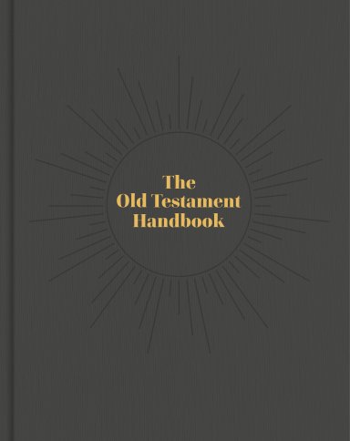 Old Testament Handbook, Charcoal Cloth Over Board