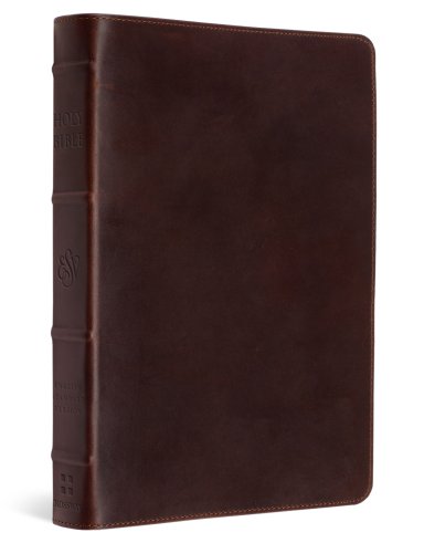 ESV Heirloom Bible, Alpha Edition (Wellington Leather, Brown)