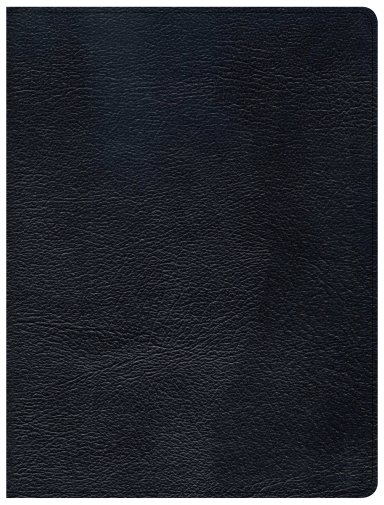 CSB Tony Evans Study Bible, Black, Genuine Leather, Articles, Sermon Videos, Devotionals, Presentation Page, Glossary, Charts, Concordance, Bible Reading Plan, Maps