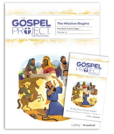 Gospel Project for Preschool: Preschool Activity Pack - Volume 10: The Mission Begins