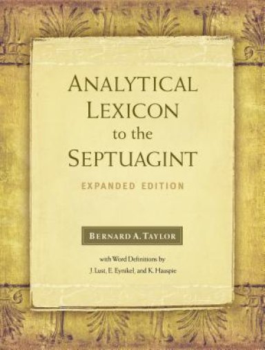 Analytical Lexicon to the Septuagint