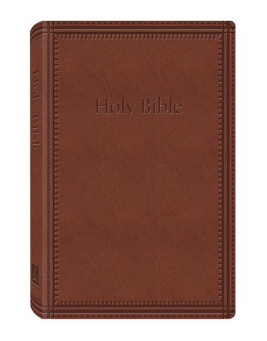 KJV Deluxe Gift & Award Bible: Brown, Imitation Leather