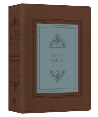 The KJV Study Bible - Large Print - Indexed [teal Inlay]