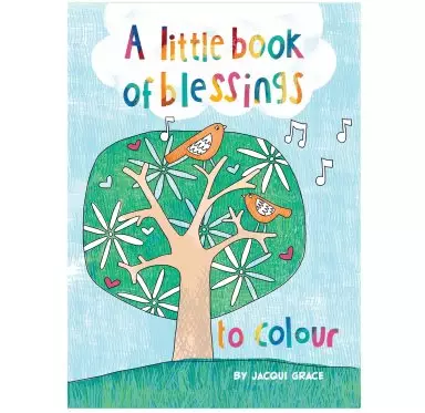 Little book of blessings to colour