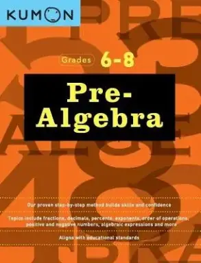 Pre-algebra Workbook Grades 6-8