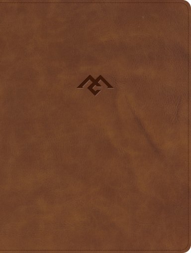 CSB Men of Character Bible, Revised and Updated, Brown LeatherTouch