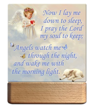 Night Light/Plaque-LED-Bedtime Prayer (7"H)