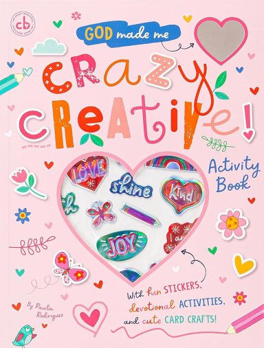 God Made Me Crazy Creative (Activity Book)