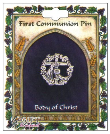 Communion Wreath Chalice Brooch