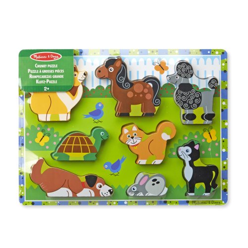 Pets Chunky Puzzle - 8 Pieces