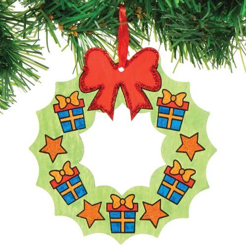 Christmas Wreath Decorations (Pack of 10)